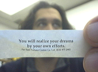You will realize your dreams by your own efforts.